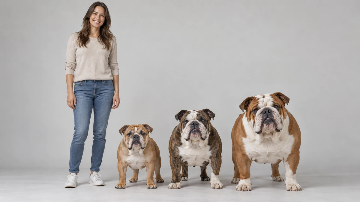 İngiliz Bulldog fiyat — boy ve varyete karşılaştırması